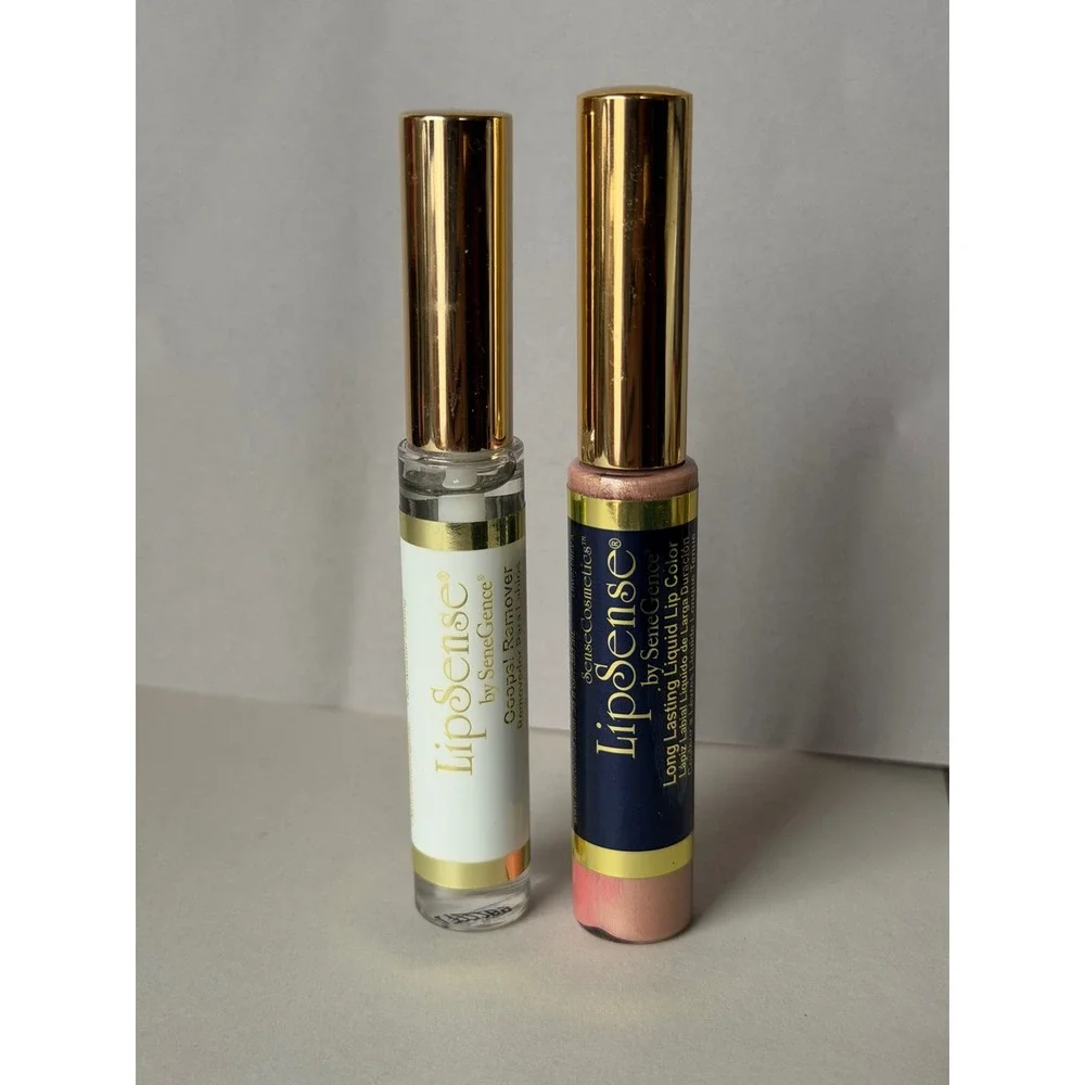 SeneGence‎ LipSense Liquid Lip Color mauve Ice  & Oops Remover Set New Sealed